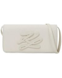 KARL LAGERFELD - Mini K/Autograph Cross Body Bag - Lyst