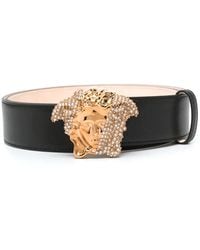 Versace - ラ メドゥーサ レザーベルト - Lyst