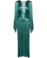 Maria Lucia Hohan - Robe Longue Alana À Design Plissé - Lyst