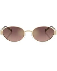 Tory Burch - Miller Oval-Frame Sunglasses - Lyst