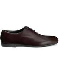 Jil Sander - Chaussures En Cuir À Lacets - Lyst