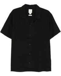 Calvin Klein - Revere-Collar Short-Sleeve Shirt - Lyst