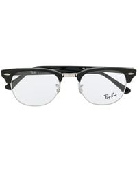 Ray-Ban - Brille Mit Eckigem Gestell - Lyst