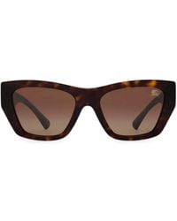 Burberry - Lunettes De Soleil Ekd Cat-Eye - Lyst