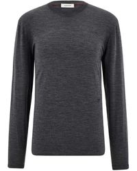 Ferragamo - Pullover mit Rundhalsausschnitt - Lyst