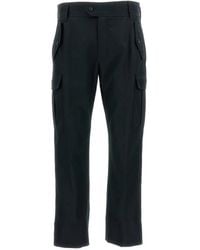 McQueen - Broek Met Cargo Zak En Knopen - Lyst