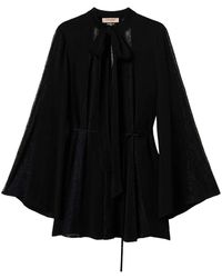Twinset - Lace Crepe Tunic - Lyst