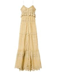 Isabel Marant - Long Cotton Dress - Lyst