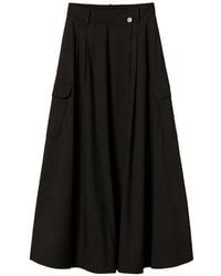 Twinset - Flannel Wrap-Around Skirt - Lyst