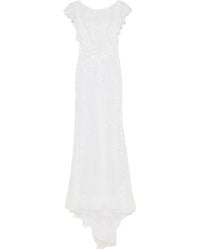 Parlor - Robe Ornée De Sequins À Coupe Longue - Lyst