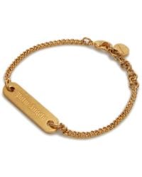 Palm Angels - Bracelet en chaîne à plaque logo - Lyst
