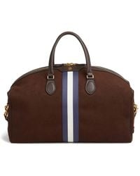 Bally - Logo-Detail Striped Luggage Bag - Lyst