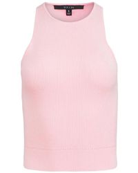 Toccin - Avery Racer Ribbed Tank Top - Lyst