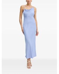 Twinset - Draped Midi Dress - Lyst