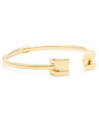 Elisabetta Franchi - Necklace With Geometric Logo - Lyst