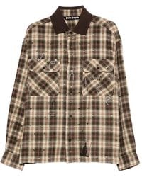 Palm Angels - Check-Pattern Shirt - Lyst