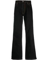 Gauchère - Wide-leg Zipped Jeans - Lyst