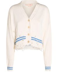 Marni - ダメージ カーディガン - Lyst