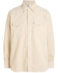 NN07 - Ricky Corduroy-Effect Button Shirt - Lyst