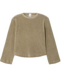 RE/DONE - Long Sleeve Boxy Tee - Lyst