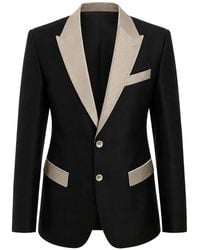 Dolce & Gabbana - Silk Peak-Lapel Suit Jacket - Lyst
