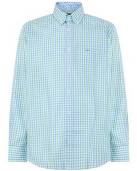 Paul & Shark - Checked Long-Sleeve Shirt - Lyst