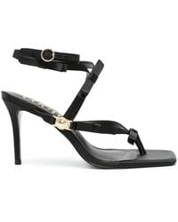 Versace - 90mm Bow-detaill Sandals - Lyst