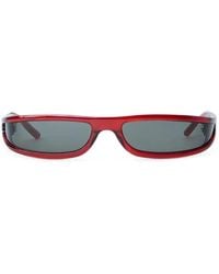 Rick Owens - Fog Rectangle-Frame Sunglasses - Lyst