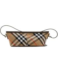 Burberry - Vintage Check Algody Lambskin Bag - Lyst