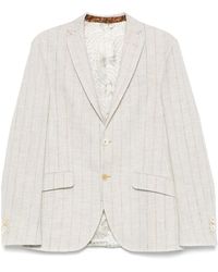 Etro - Blazer A Rayas Diplomáticas - Lyst