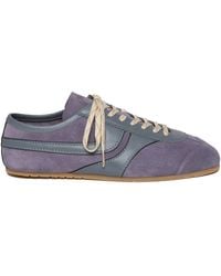 Dries Van Noten - Suede-Panelled Sneakers - Lyst
