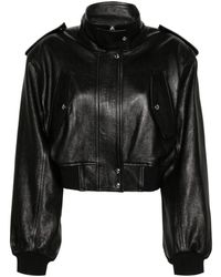 Khaite - Kember Leather Jacket - Lyst