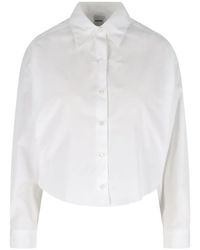 Aspesi - Cropped Blouse - Lyst
