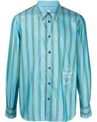 Wales Bonner - Camicia a righe Langstone - Lyst