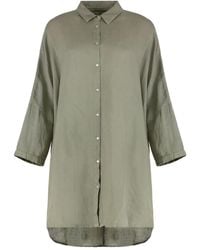 120% Lino - Button-Up Shirt - Lyst
