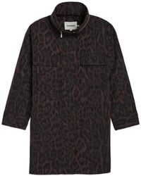 Apparis - Bea Leopard-Print Raincoat - Lyst