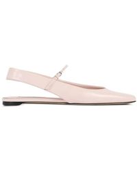 TOTEME - Slingback Naplack Mary Janes - Lyst