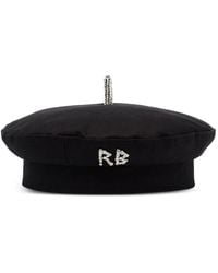 Ruslan Baginskiy - Crystal-Embellished Beret - Lyst