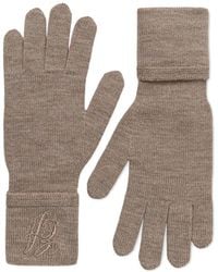 Emporio Armani - Gants À Broderies - Lyst