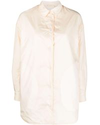 Aspesi - Classic-collar Long-sleeve Shirt - Lyst