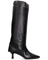 The Seller - Fold-Over Pointed-Toe Boots - Lyst