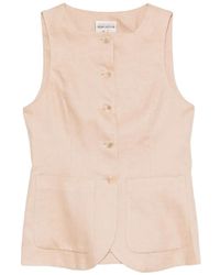 Semicouture - Button-Up Waistcoat - Lyst