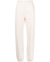 The Attico - Penny Logo-embossed Cotton Track Pants - Lyst