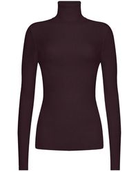 Wolford - Ribbed Turtleneck Sweater - Lyst