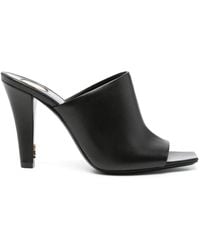 Saint Laurent - Jill Mules Aus Leder - Lyst
