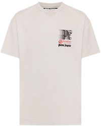 Palm Angels - X Haas Racing Club Cotton T-shirt - Lyst