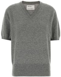 Extreme Cashmere - N°490 Martina V-Neck Knit T-Shirt - Lyst