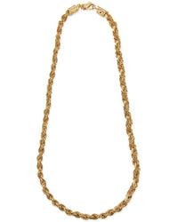 Emanuele Bicocchi - Rope-Chain Sterling- Necklace - Lyst