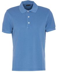 Tom Ford - Classic Pique Polo With Tailored Fit - Lyst