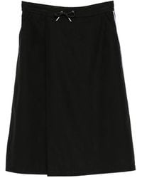 SPORT b. by agnès b. - Wrap Track Skirt - Lyst